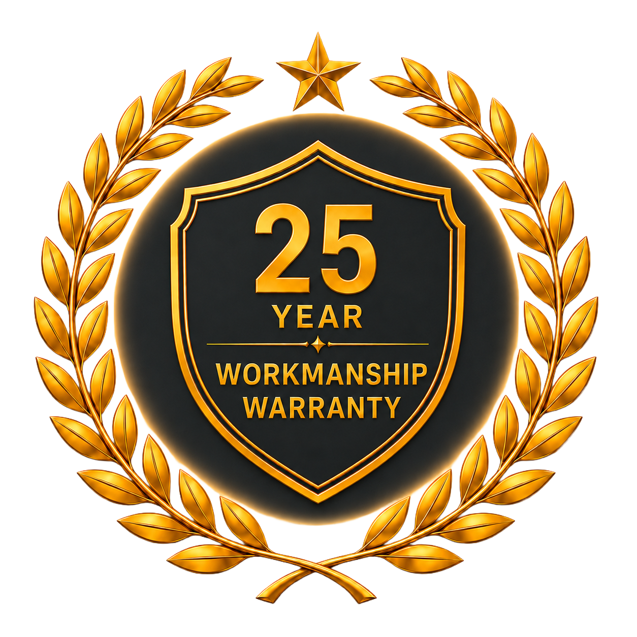 25 Year Workmanship Warranty